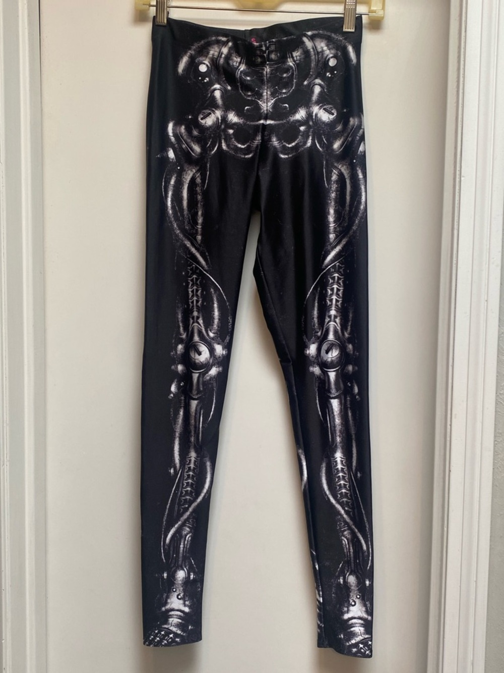 BLACKMILK cyborg skeleton printed leggings